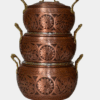 Copper Pots with Brass Handle